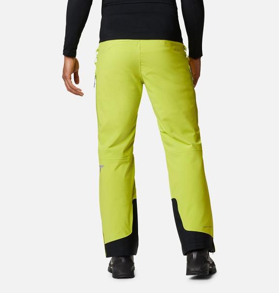 Columbia Powder Keg III Ski Pants Yellow For Men's NZ34601 New Zealand